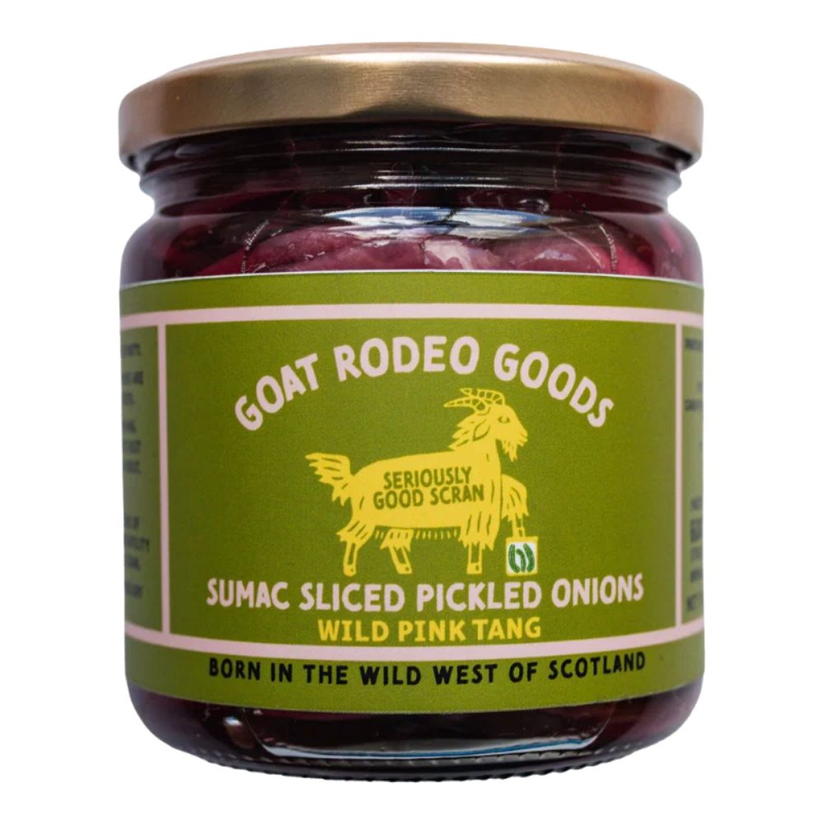 Goat Rodeo 375g Sumac Sliced Pickled Onions