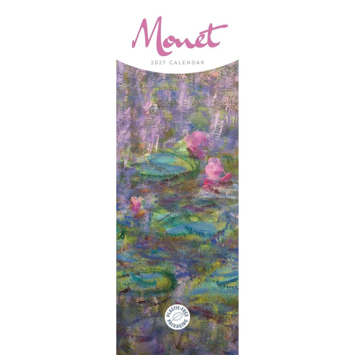 Otter House Monet Slim Calendar 2027