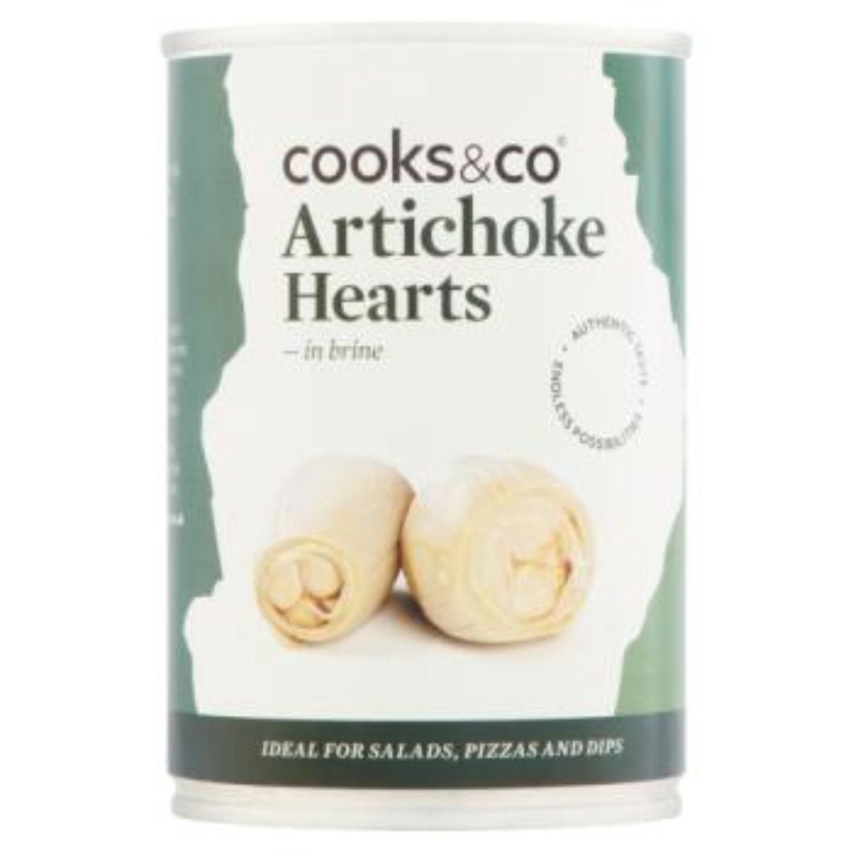 Cooks & Co. 390g Artichoke Hearts in Brine
