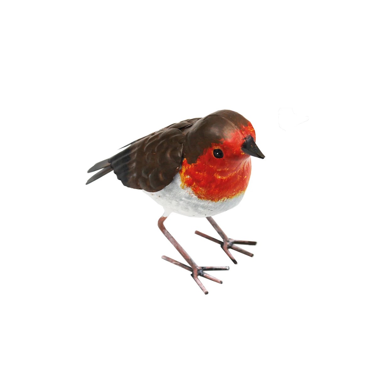 Primus 11cm Small Metal Robin Garden Ornament
