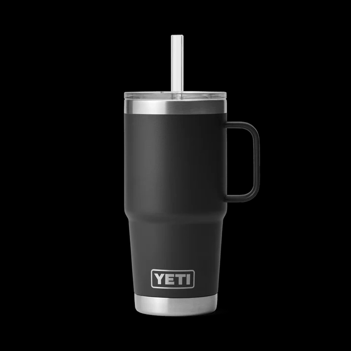 Yeti Rambler 25oz (739ml) Straw Mug - Black