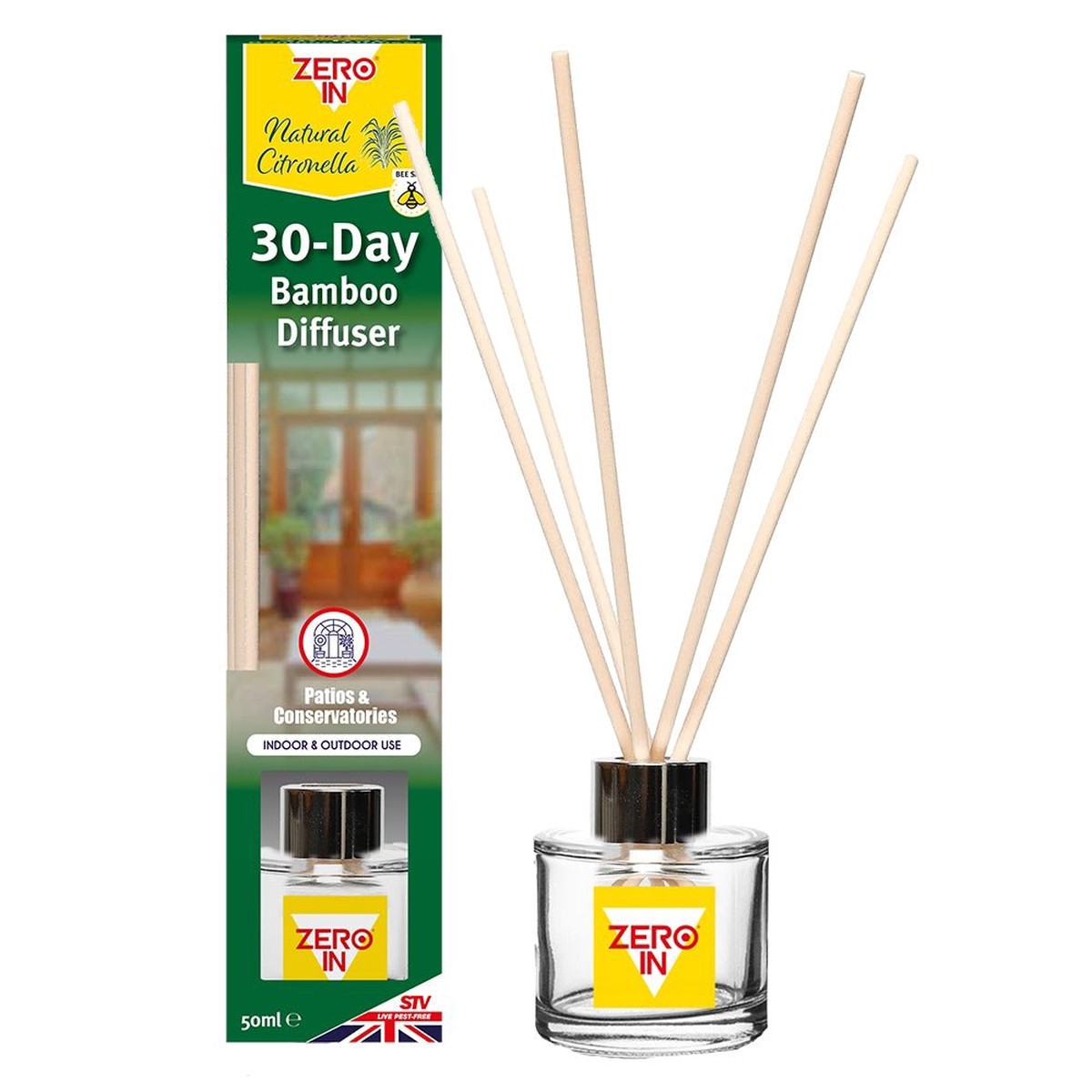 Zero In 30 Day Bamboo Diffuser - ZER872