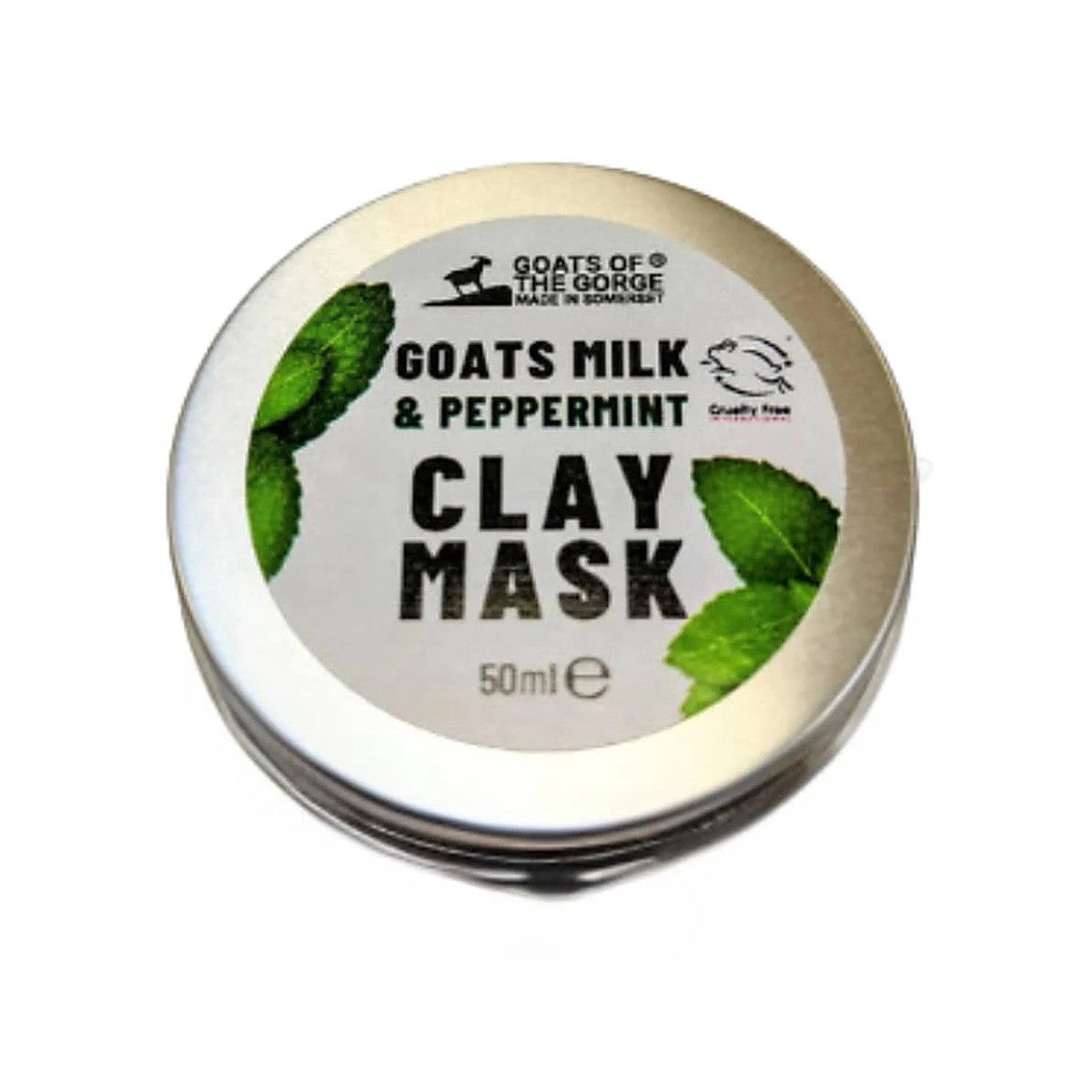 Goats Of The Gorge 50ml Peppermint Goats Milk Clay Mask