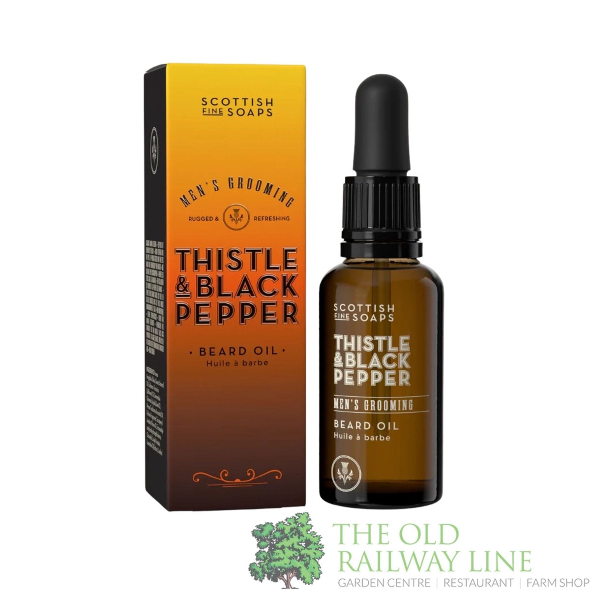 The Scottish Fine Soaps 100g Thistle & Black Pepper Shampoo Bar - S30016
