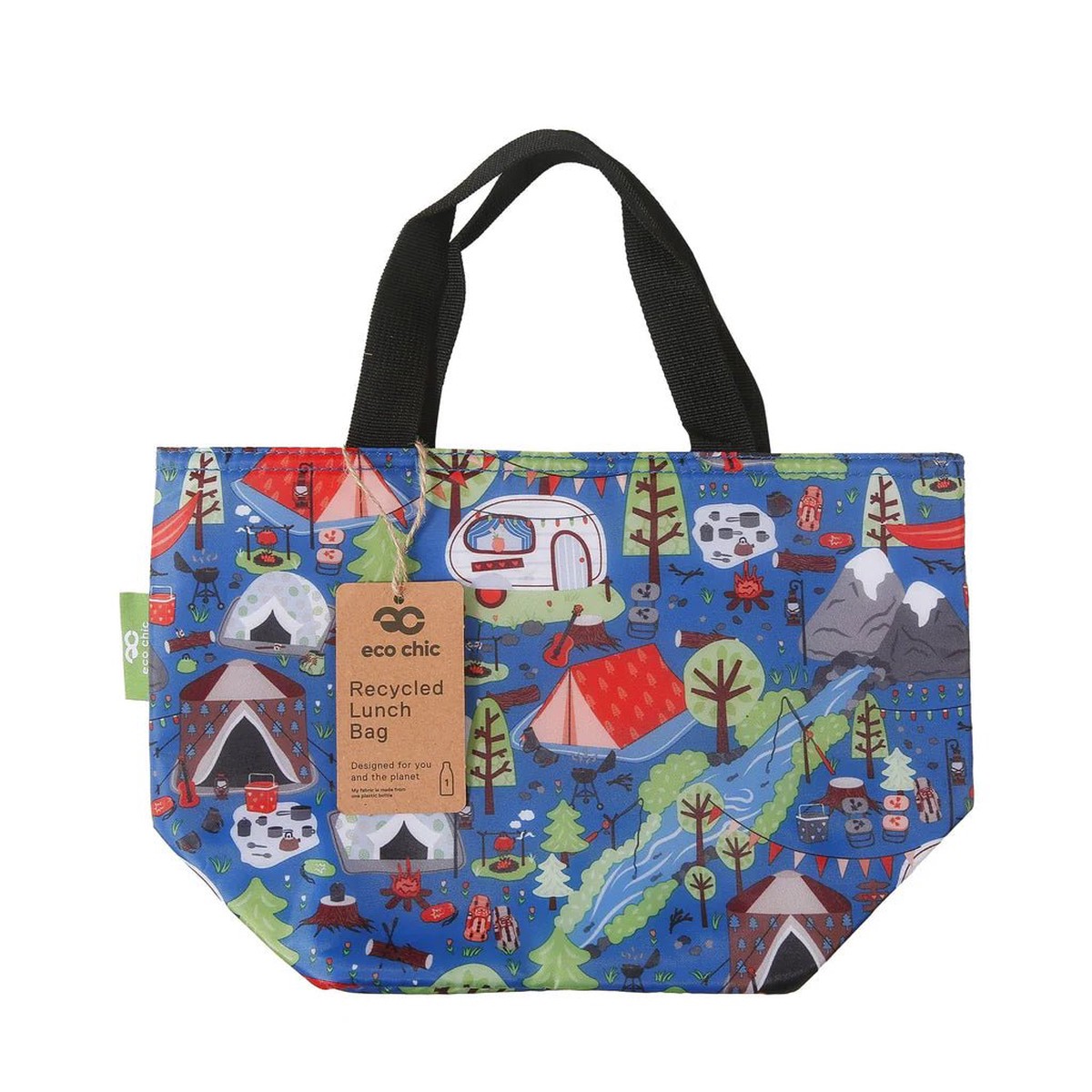 Eco Chic Lightweight Foldable Lunch Bag Cosy Camping