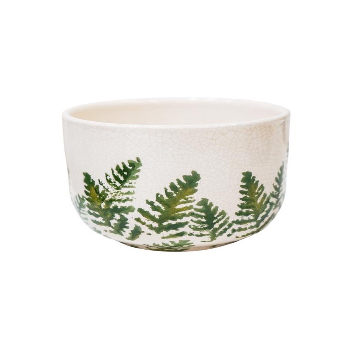 Ivyline 14cm Veneto Printed Fern Planter - VPFP15
