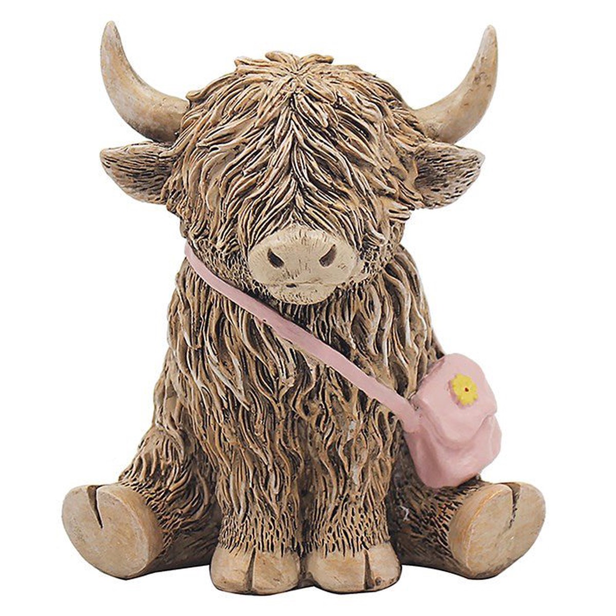 Joe Davies 12cm Happy Highland Cow Handbag Ornament - LP73653