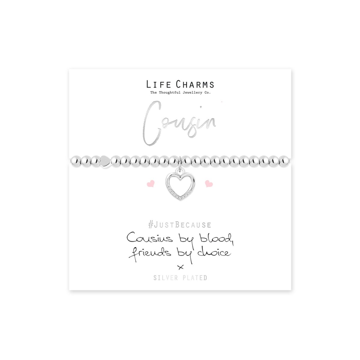 Life Charms Cousin Bracelet