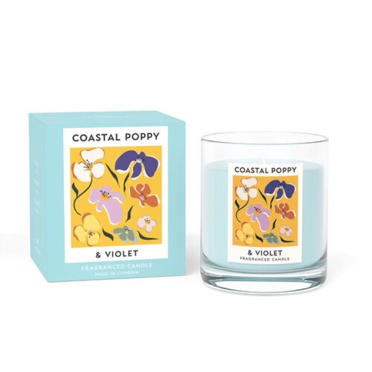 Wax Lyrical Coastal Poppy & Freesia 30cl Boxed Candle