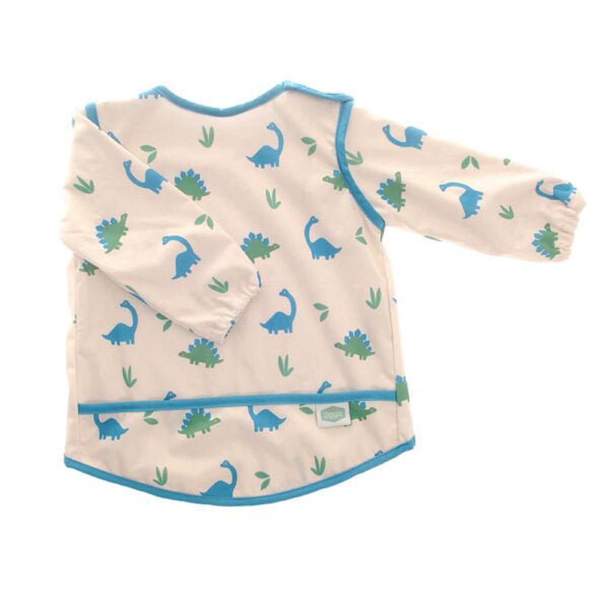 Ziggle Baby Coverall Feeding Bib Dinosaur