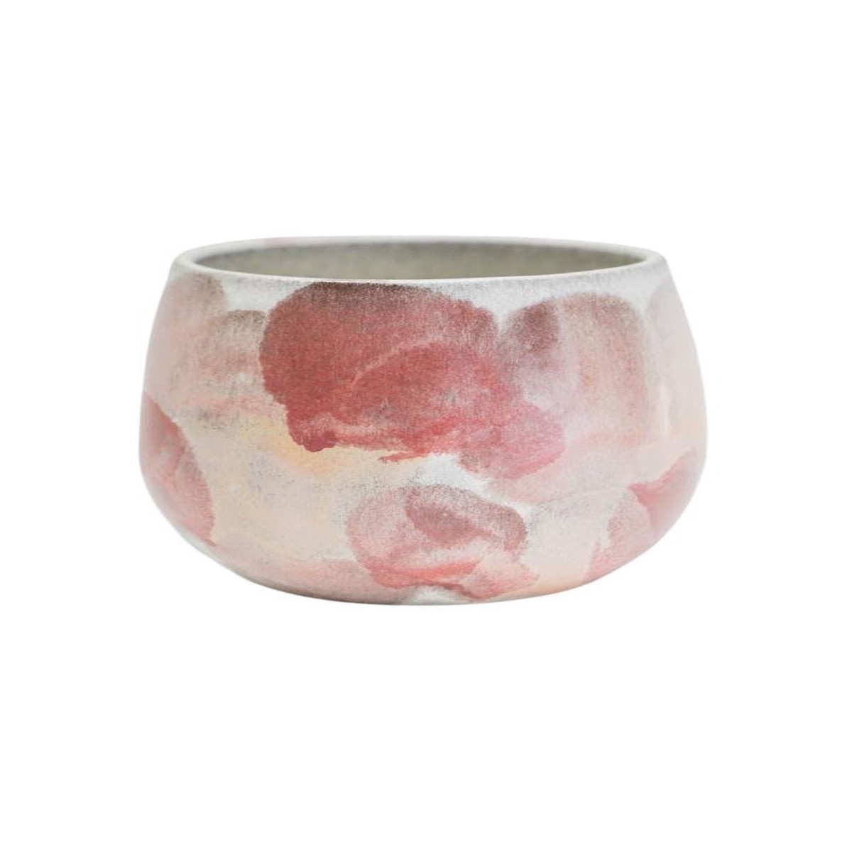 Ivyline 13cm Pink Lola Abstract Watercolour Indoor Pot - LAWPP14