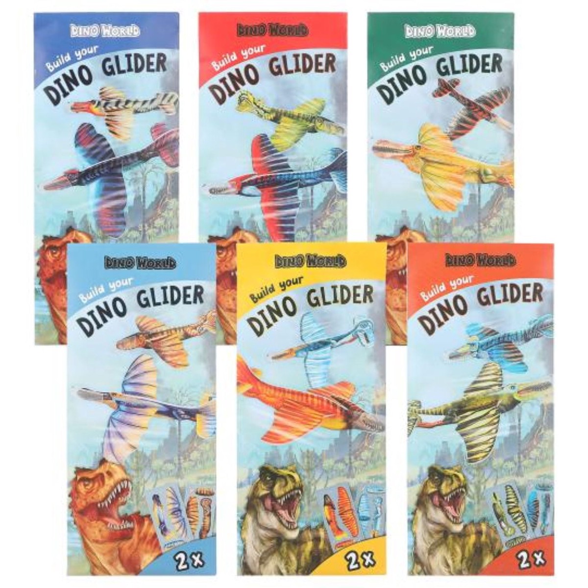 Depesche Dino World Build Your Own Dino Glider (Choice of 6)