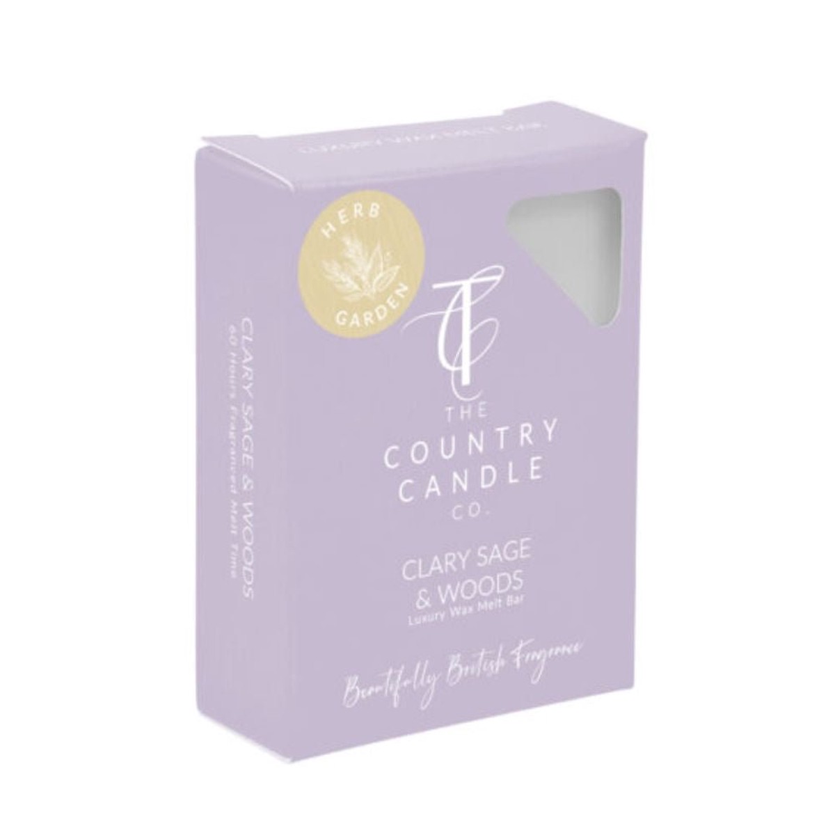The Country Candle Co- Herb Garden Clary Sage & Woods Wax Melt