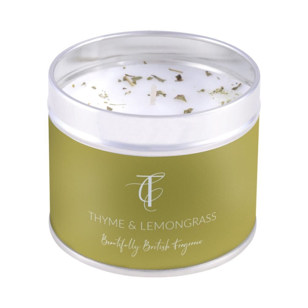 The Country Candle Co- Herb Garden Thyme & Lemongrass Tin Candle