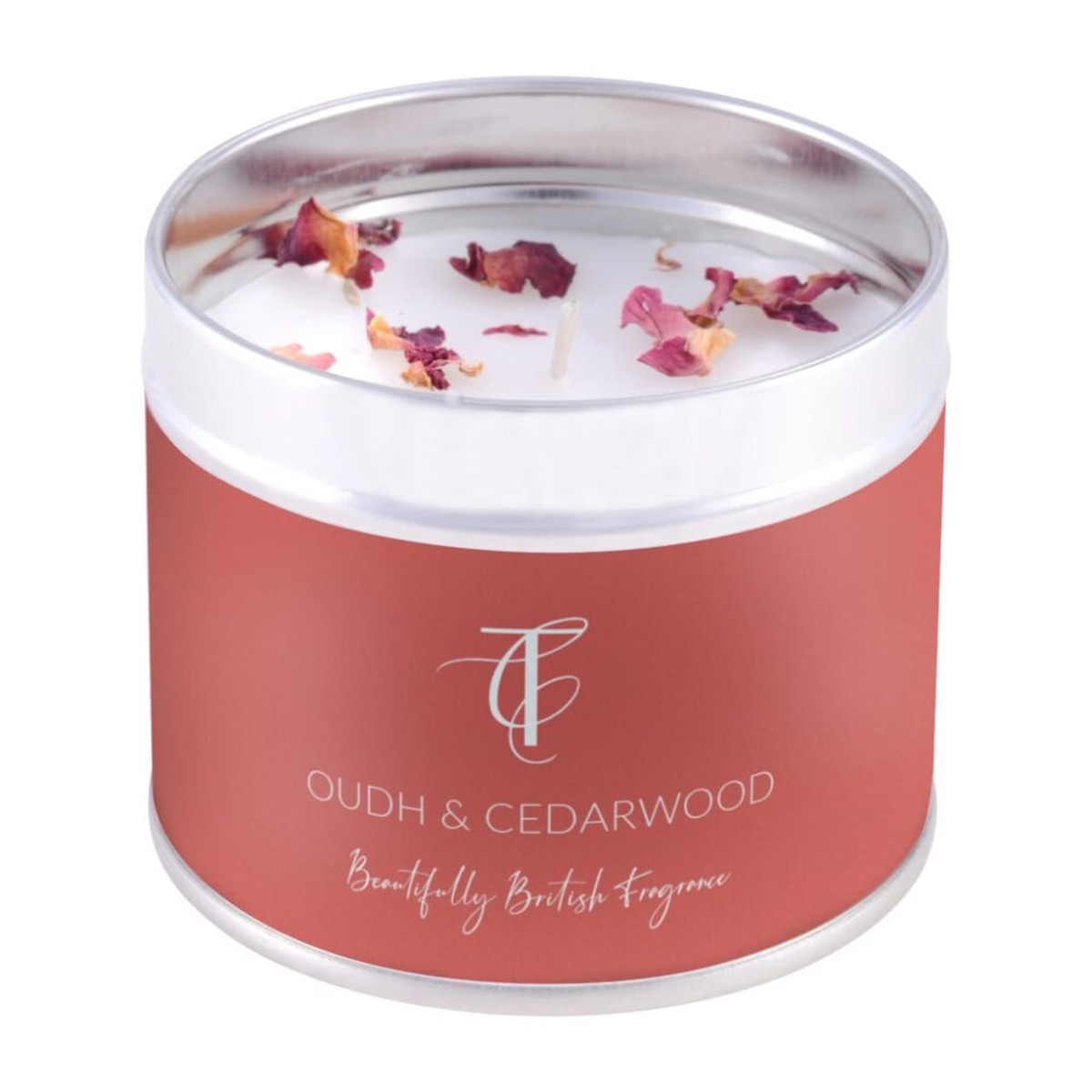 The Country Candle Co- Pastels Oudh & Cedarwood Tin Candle