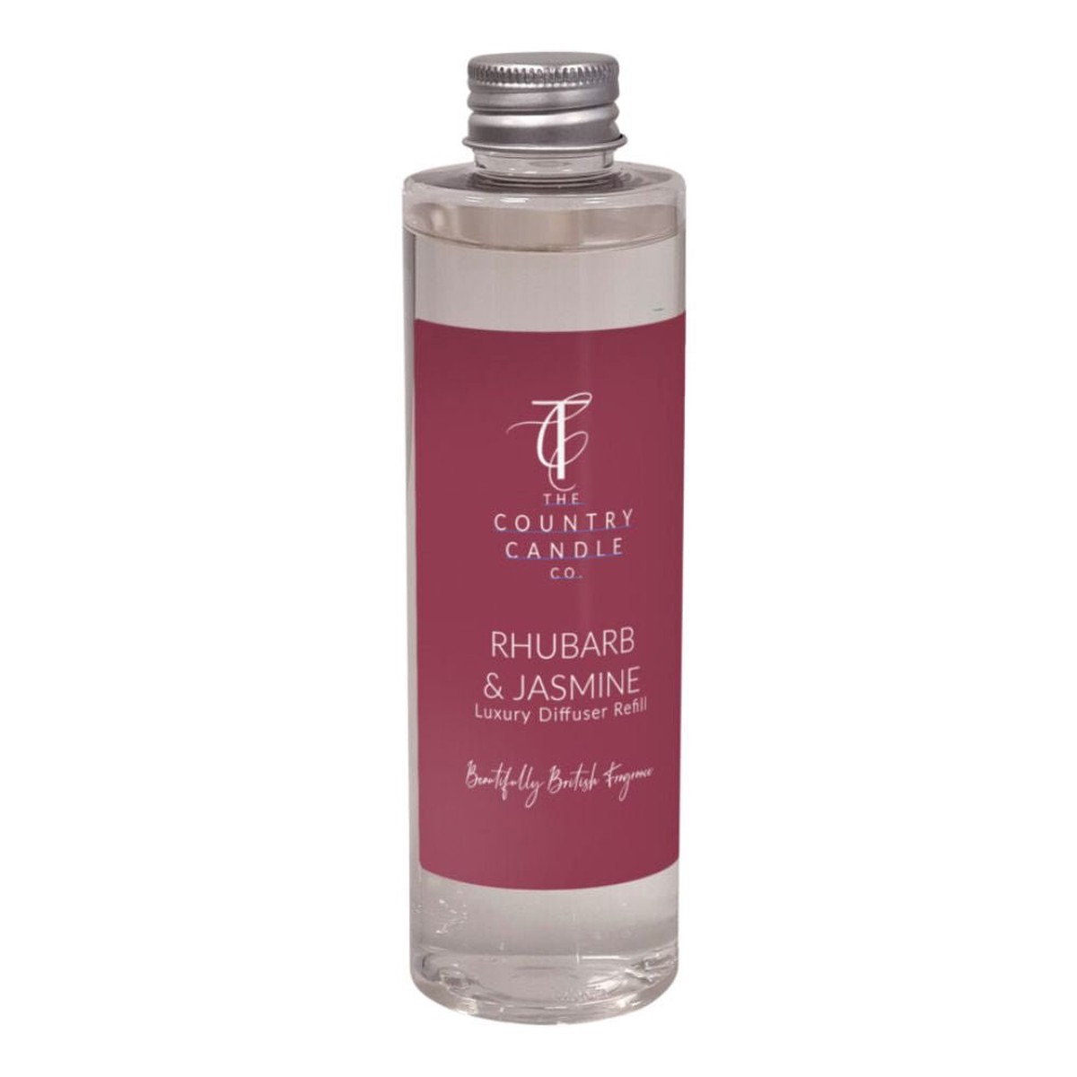 The Country Candle Co- Pastels Rhubarb & Jasmine 200ml Diffuser Refill