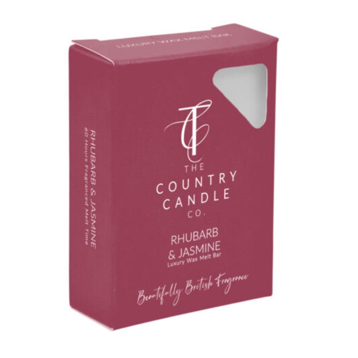 The Country Candle Co- Pastels Rhubarb & Jasmine Wax Melt