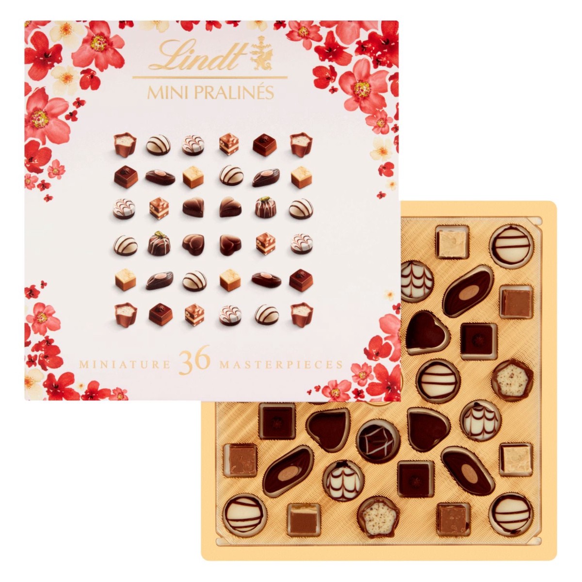 Lindt 180g Mini Pralines Spring Chocolate Box
