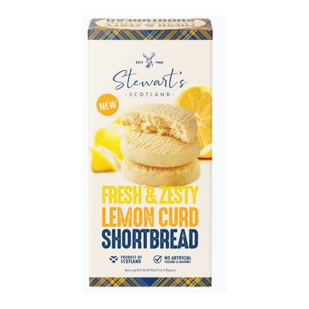 Stewart's 160g Signature Lemon Curd Shortbread