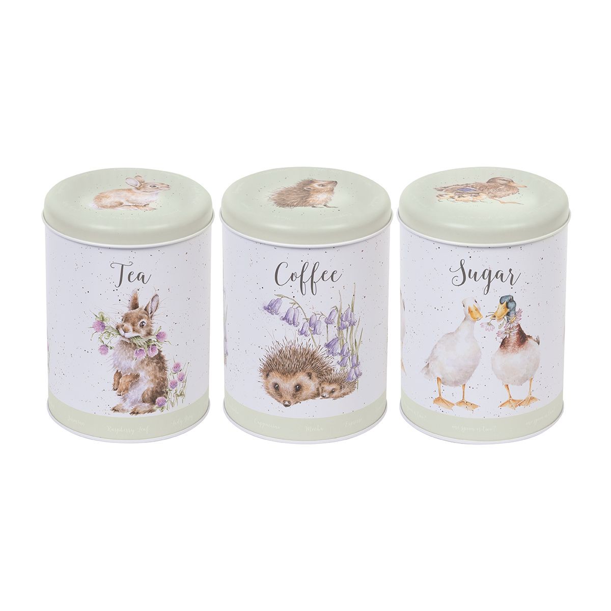 Wrendale 15.5cm ‘The Country Set’ Country Animal Tea Coffee Sugar Set