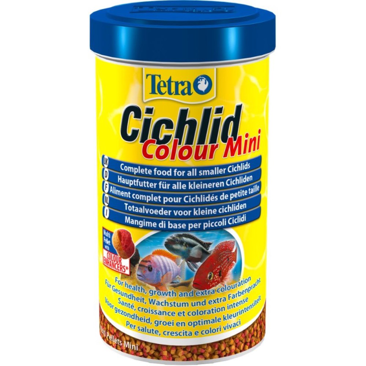 Tetra 170g Cichlid Colour Mini Pellets