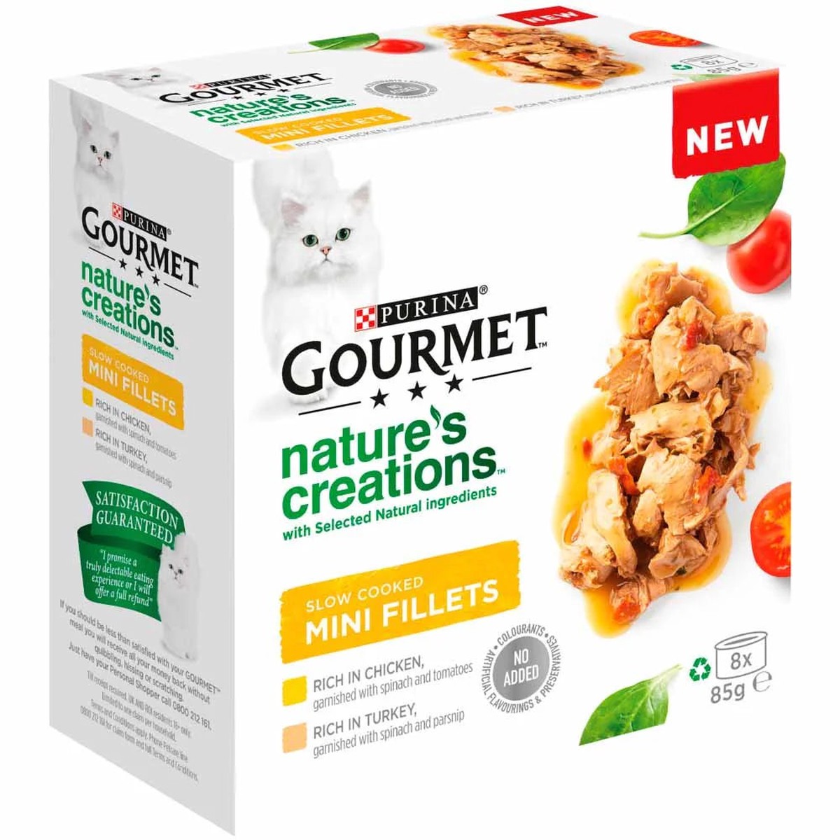 Gourmet Nature's Creations 85g at Food Chicken & Turkey 8pk