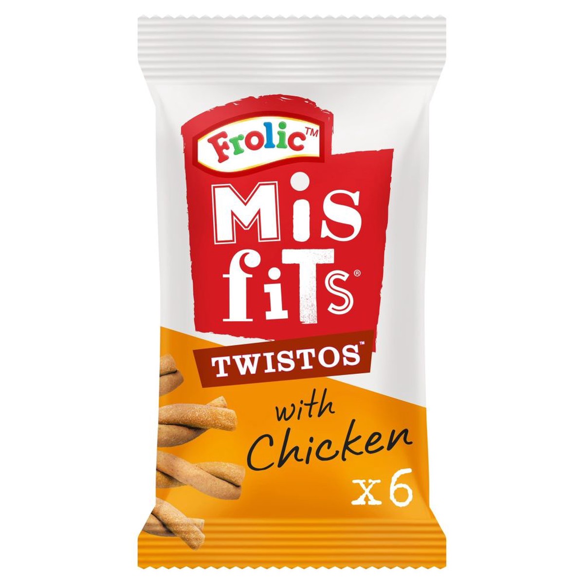 Misfits 105g Twistos Chicken Dog Treats