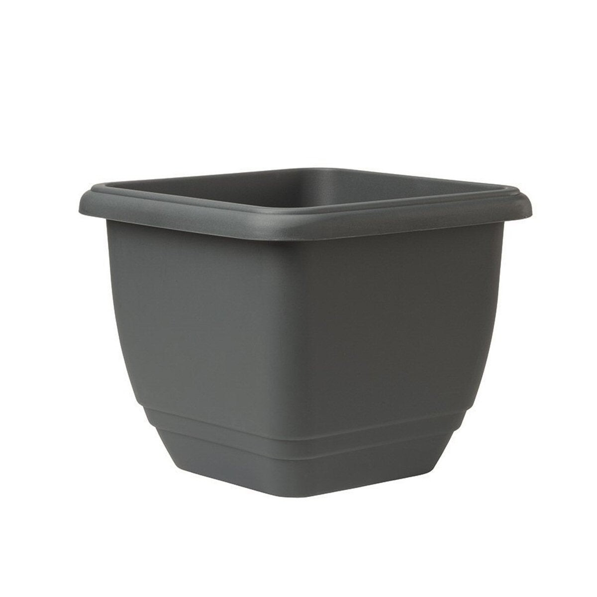 Stewarts 30cm Slate Grey Square Patio Planter
