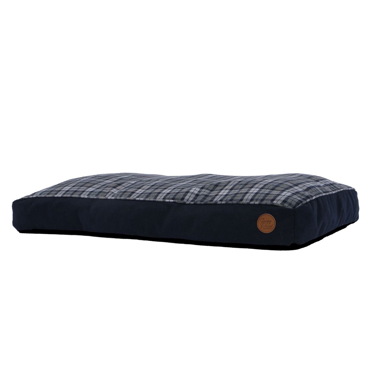 Ancol 100cm Blue & Grey Tartan Mattress