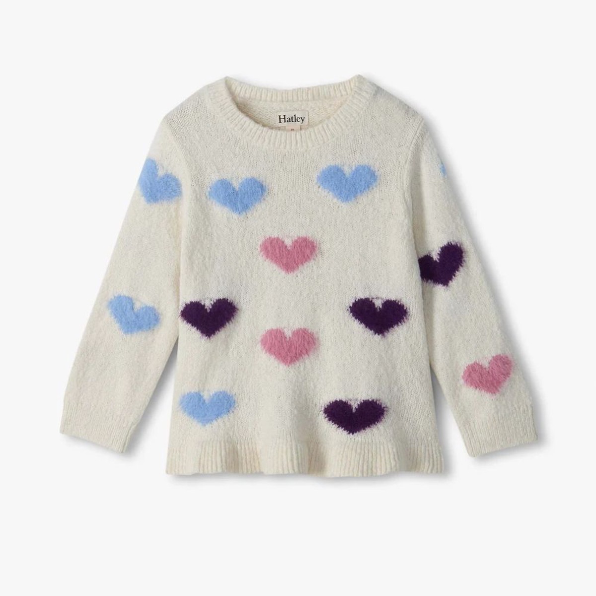 Hatley Baby & Toddler Girls Pretty Hearts Sweater 3T