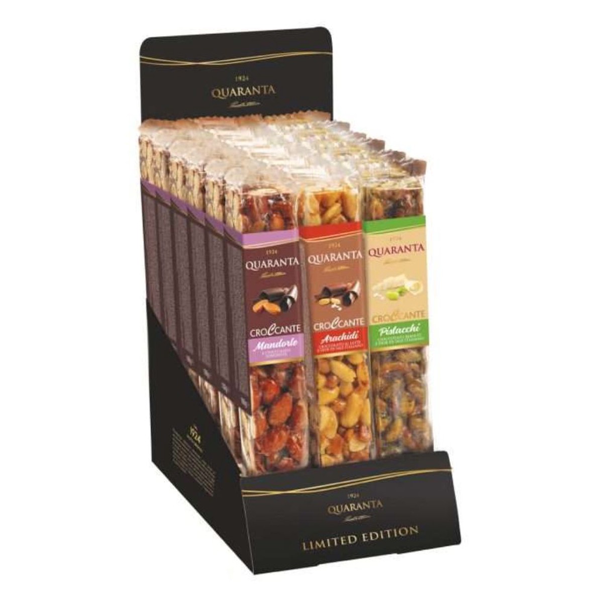 Quaranta Chocolate Base Brittle Bars (Choice of 3)