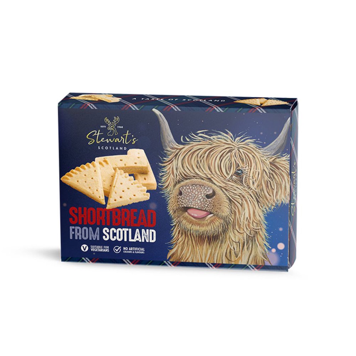 Stewart's 400g Highland Cow Shortbread from Scotland