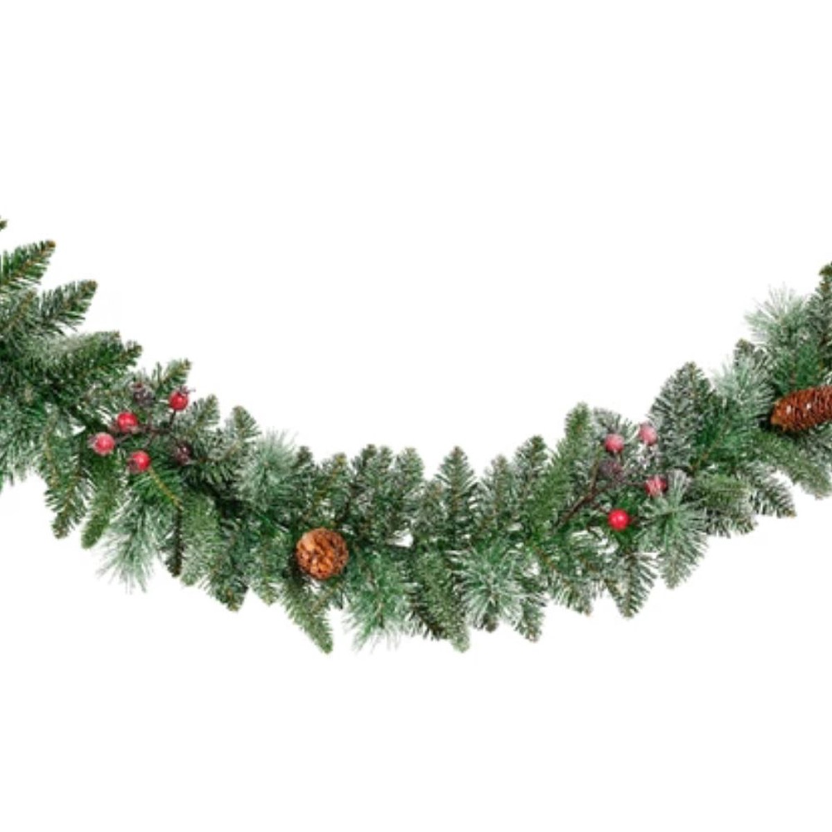 Decoris 270cm Frosted Windham Garland