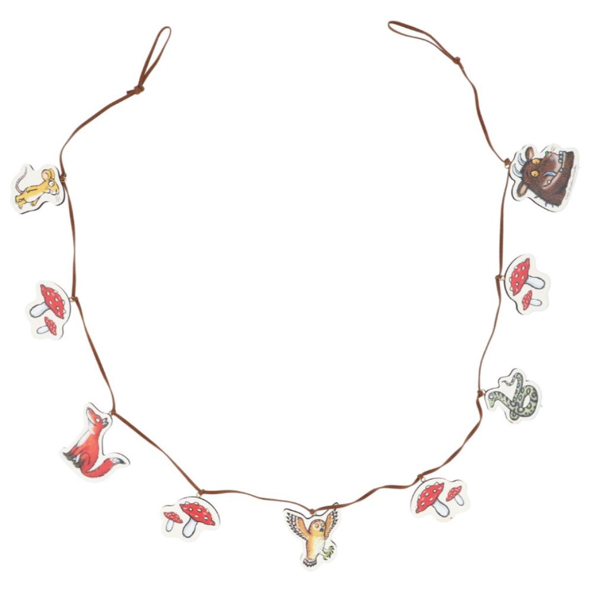 Gisela Graham 123cm Gruffalo & Friends Wooden Garland