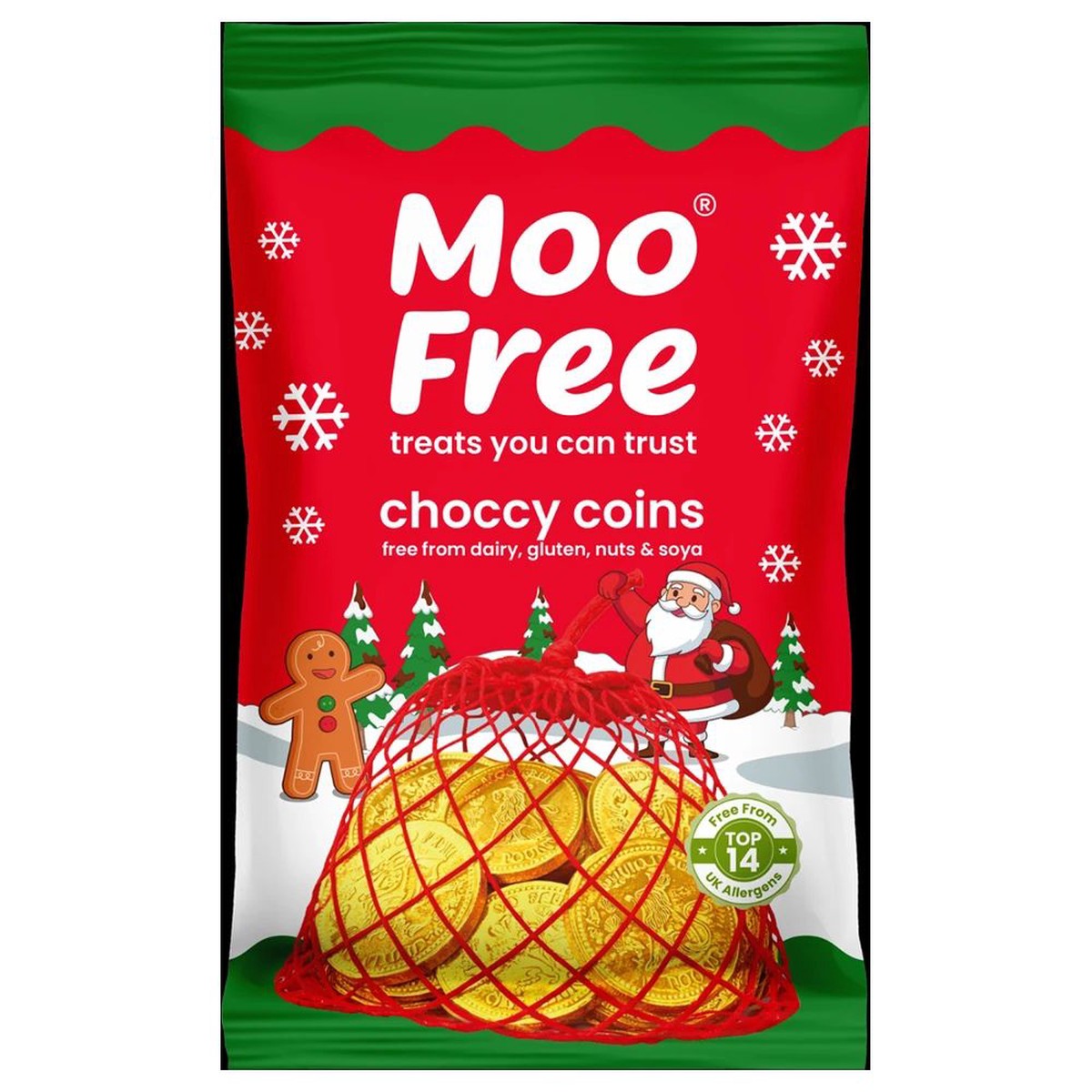 MOO Free 49g Choccy Coins