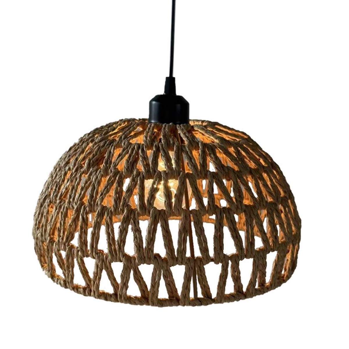 Hogewoning 30cm Pendent Chora Cord Lamp - Natural