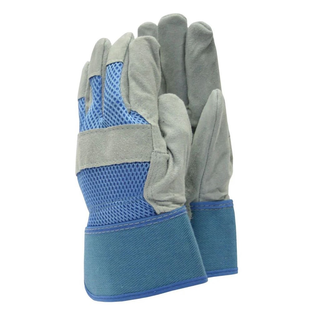 Town & Country Blue Ladies General Purpose Gardening Gloves – Medium