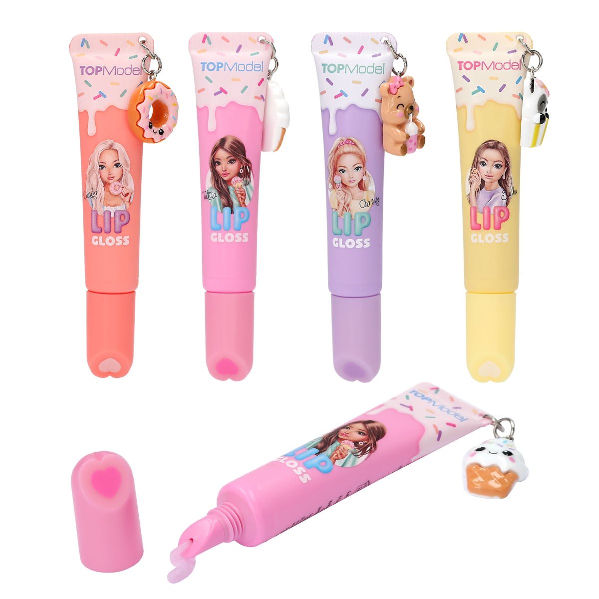 TOPModel Candy Glam Lip Gloss With Pendant