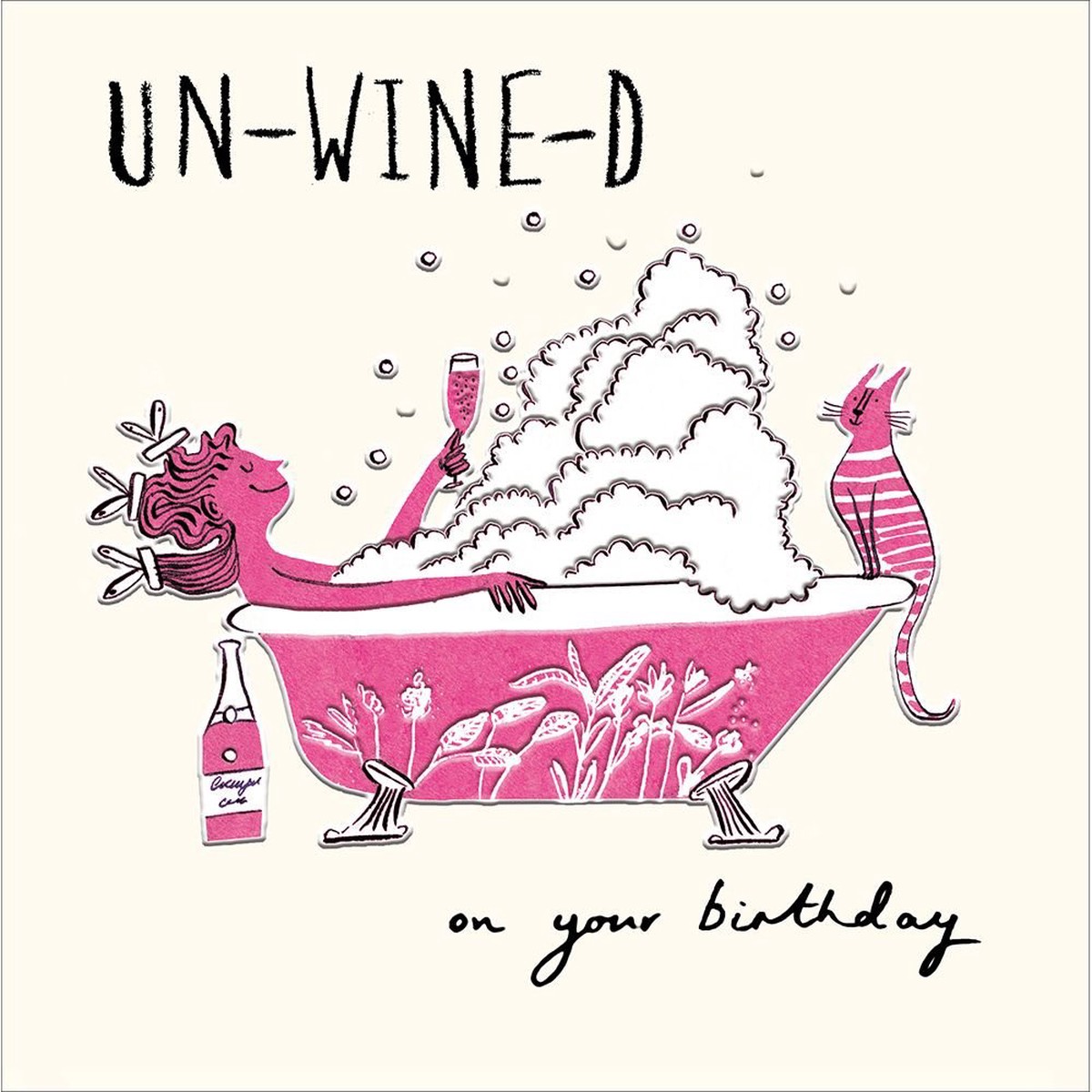 Woodmansterne Un-Wine-d Birthday Card