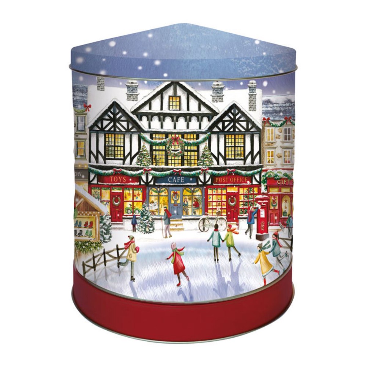 Grandma Wild’s 300g Festive Gingerbread Shaped in Musical Tin