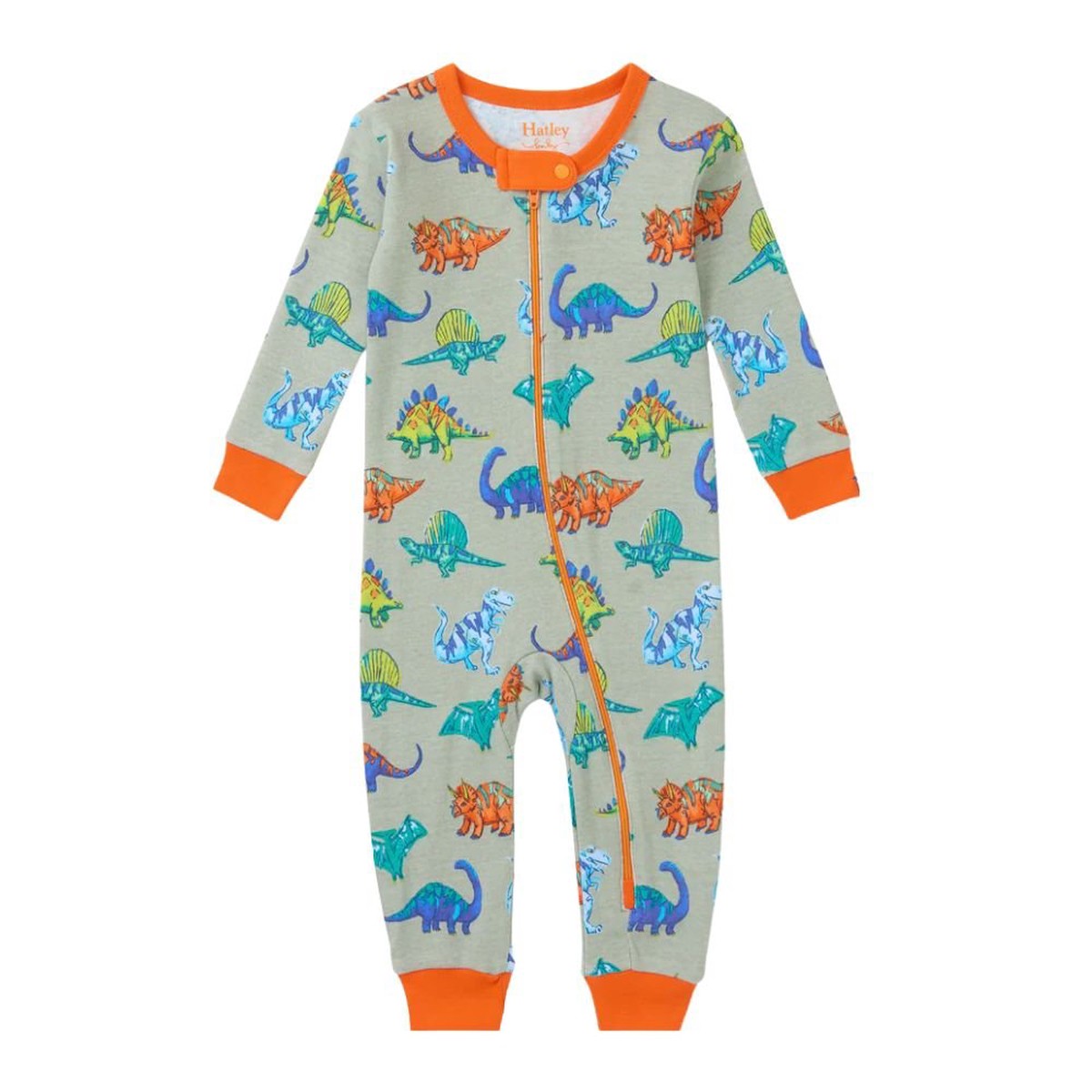 Hatley Dino Party Cotton Romper – Age 3-6 Months