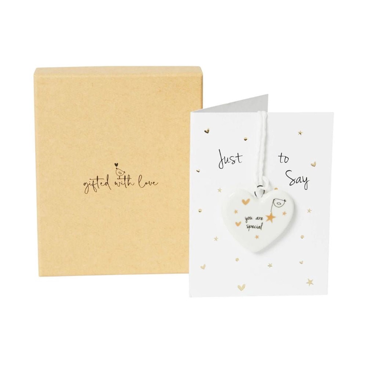 Belly Button You are Special Ceramic Hanging Decoration