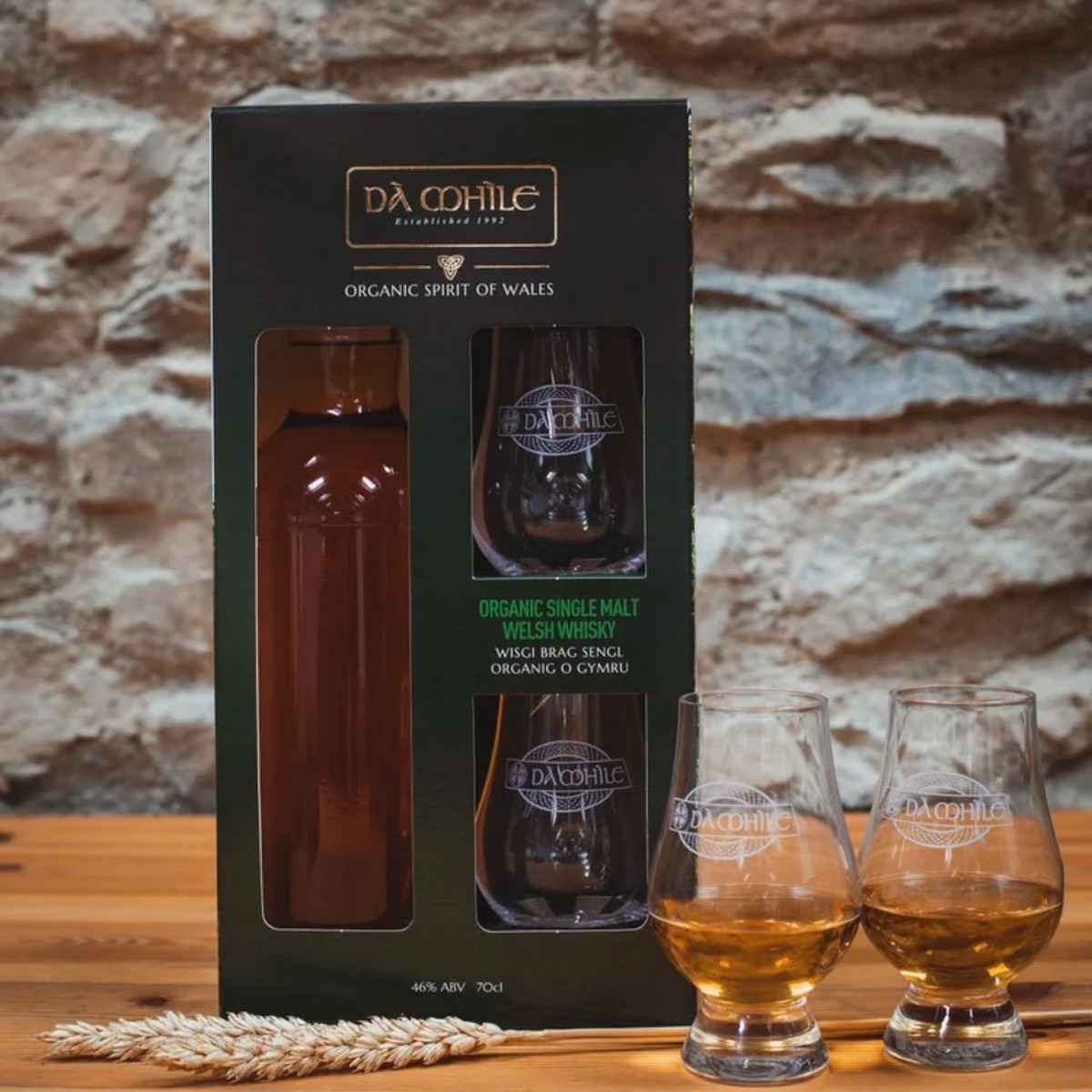 Da Mhile 70cl Single Malt Whisky Gift Box