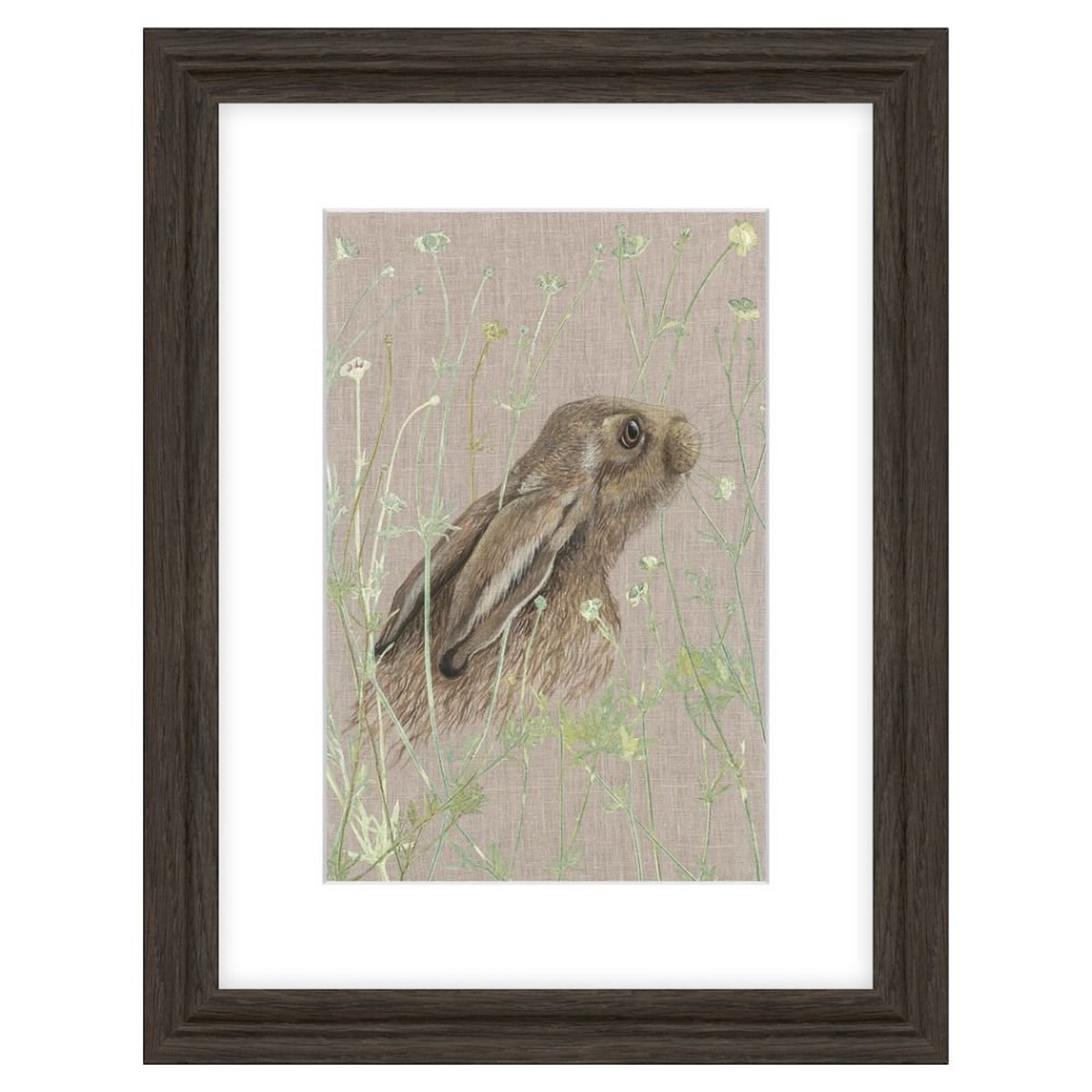 Artko 45cm ‘In The Meadow Mist I’ Framed Print by Jade Taylor