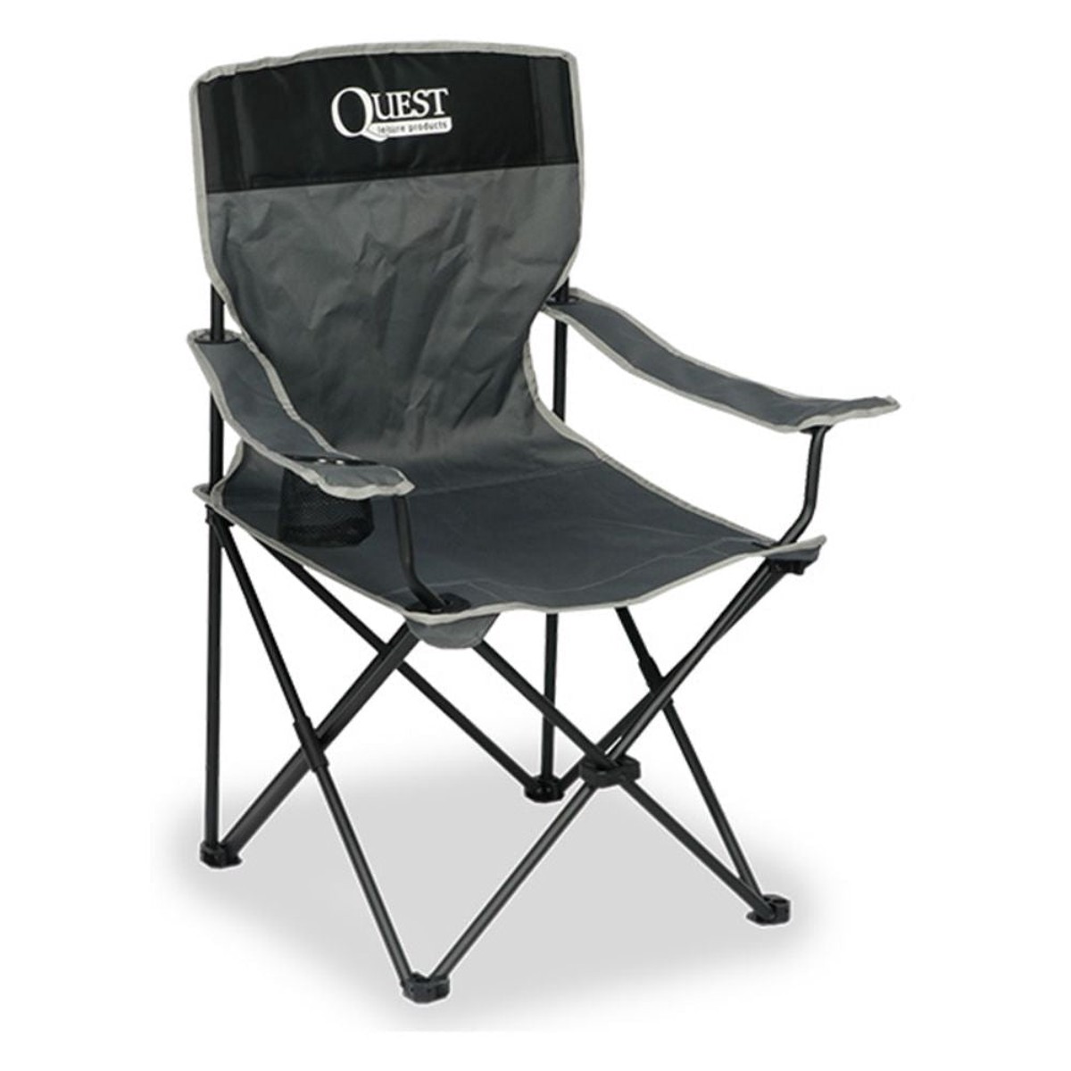Quest Leisure Autograph Festival Camping Chair – Black