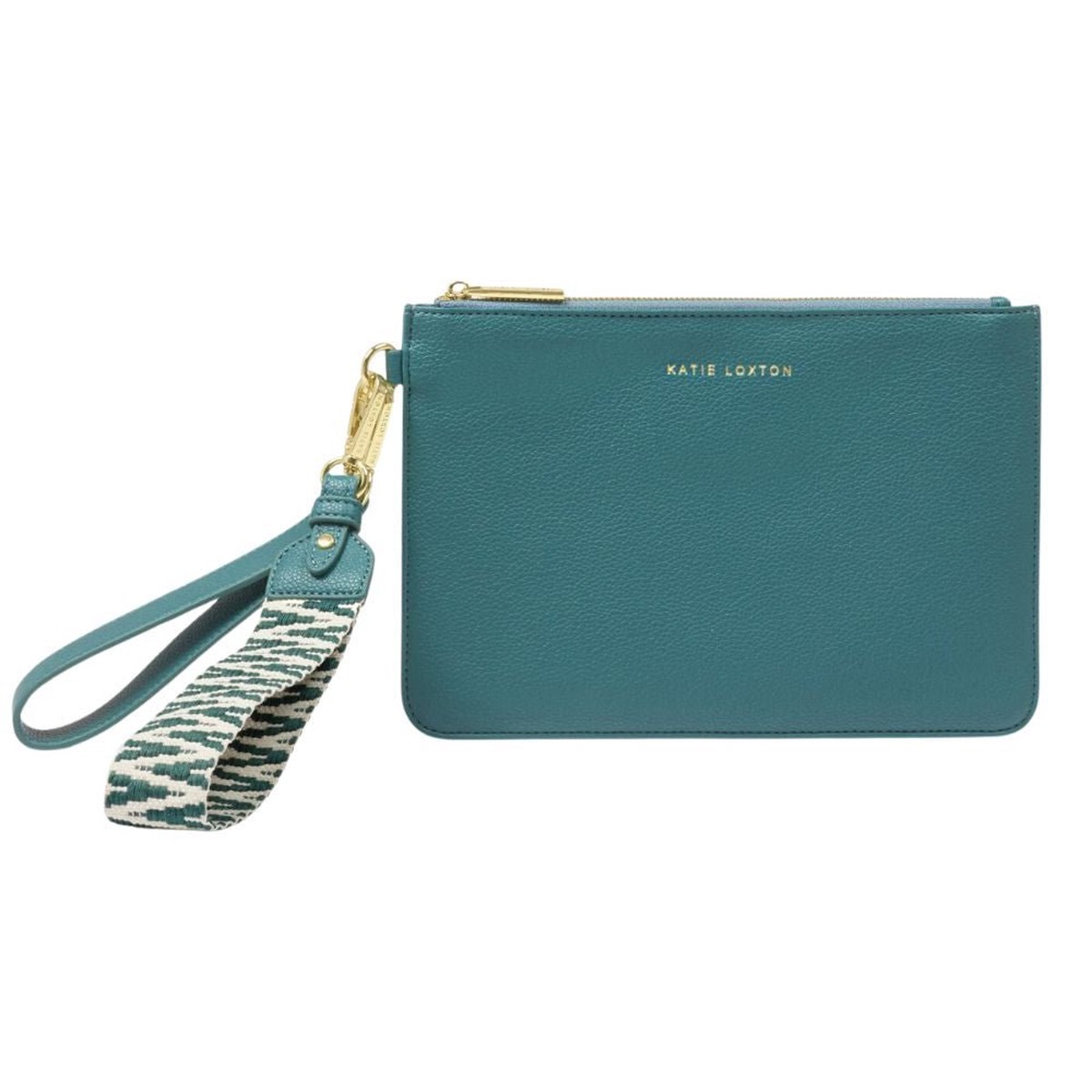 Katie Loxton Hallie Wristlet Pouch – Teal