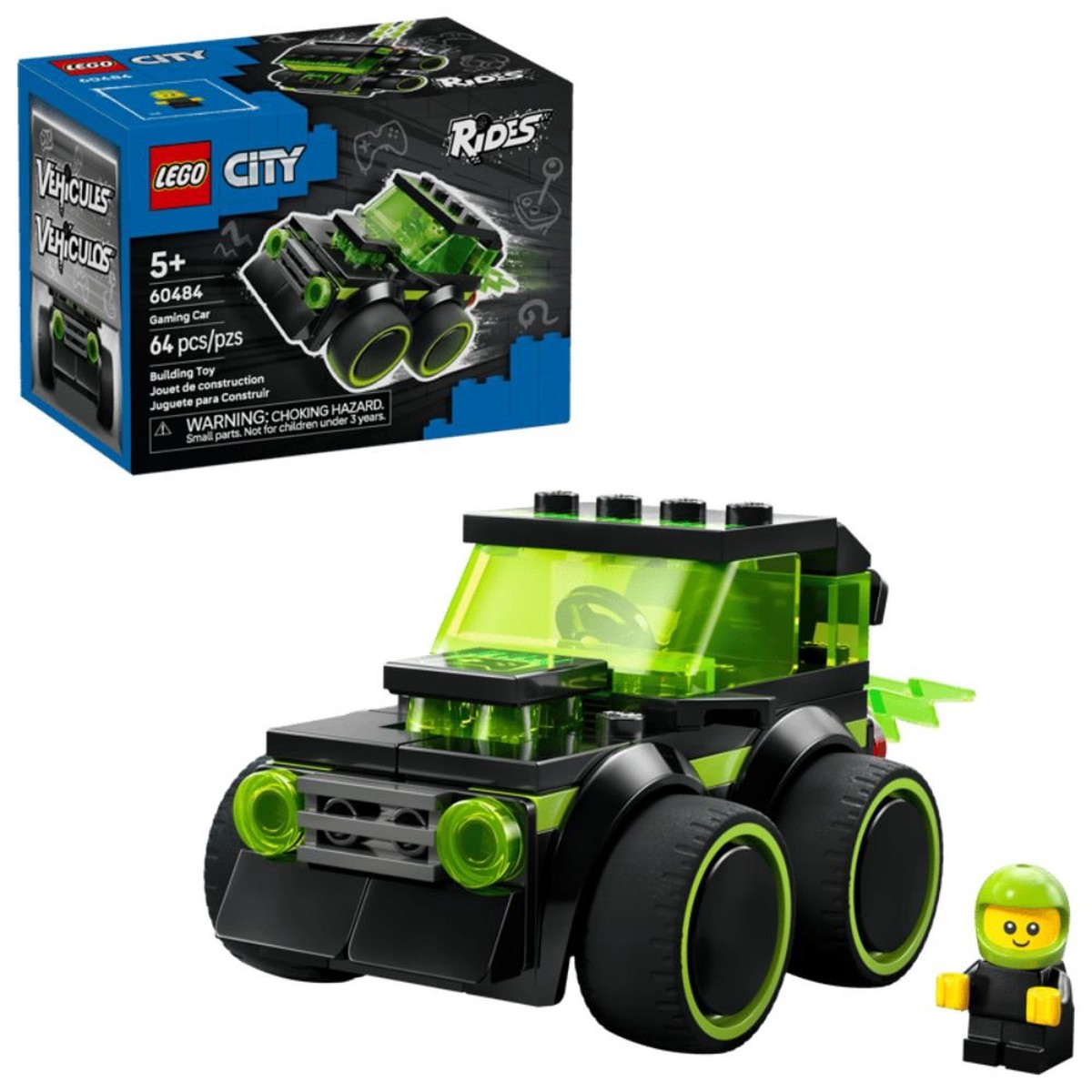 LEGO City Rides – Gaming Race Car