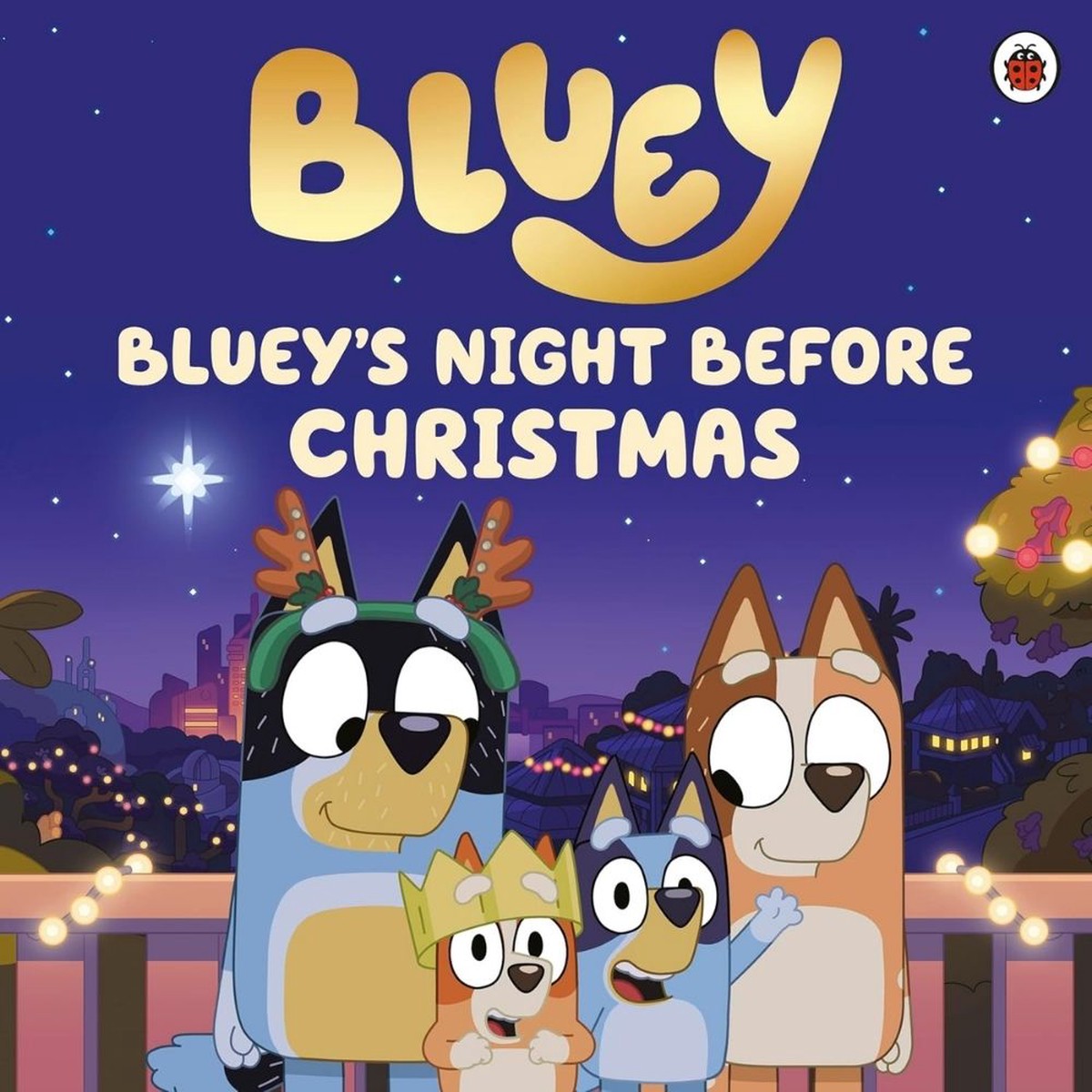Bluey’s Night Before Christmas Paperback Children’s Book