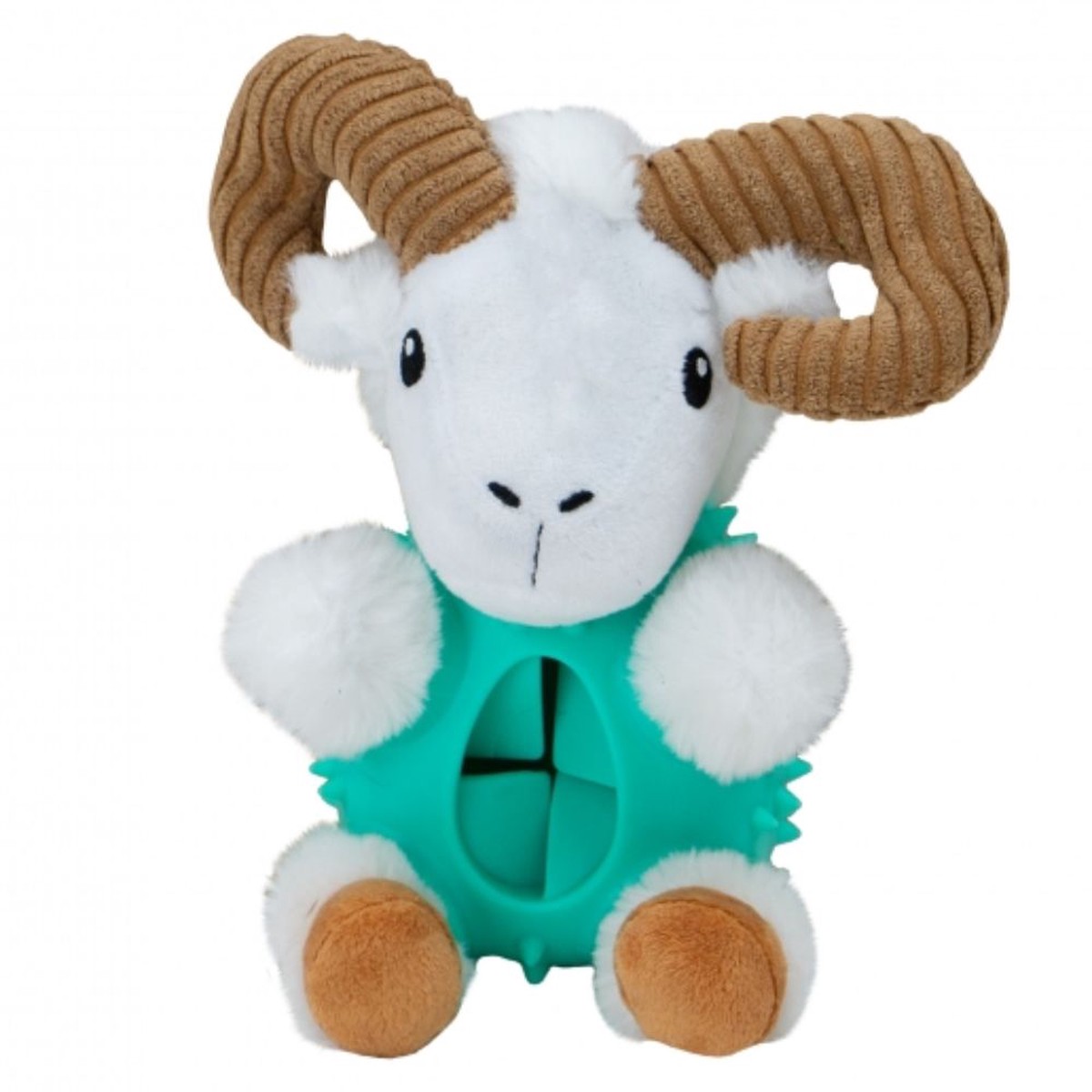 Ancol Orva Ram Ball Belly Dog Toy