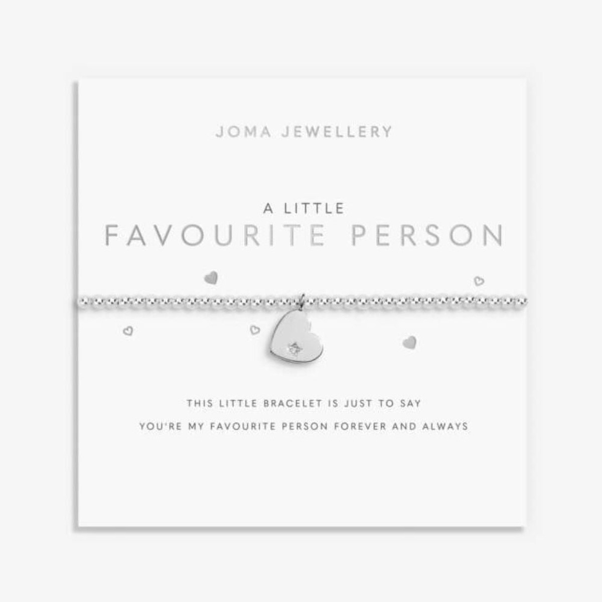 Joma Jewellery A Little ‘Favourite Person’ Bracelet